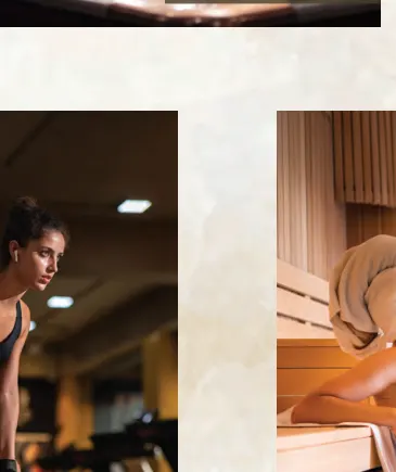 Purva Star Reach sauna and steam room